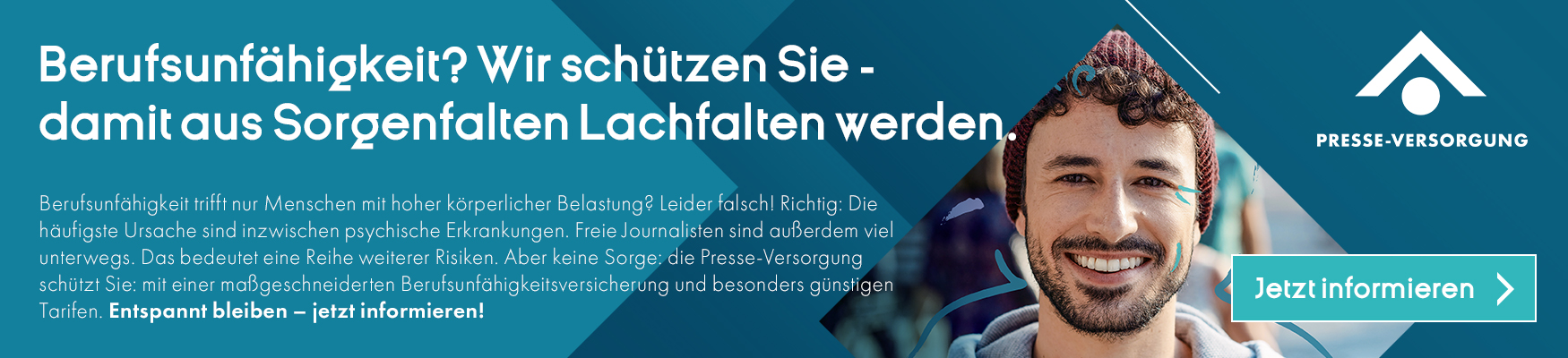 Anzeige der Presseversorgung GmbH